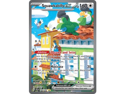 264/193 Squawkabilly ex (Paldea Evolved) (varianta Non-holo)