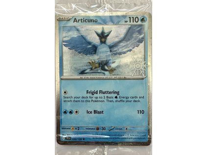 032/159 Articuno (Holiday Calendar 2025) Vločka Sealed