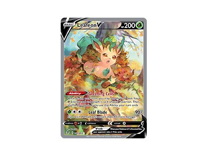167/203 Leafeon V (Evolving Skies) (varianta holo)