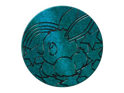 Prismatic Evolutions Mini Tins: Cyan Eevee Coin (mince)