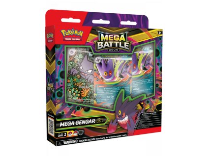 karetni hra pokemon tcg mega battle deck gengar ex 900w