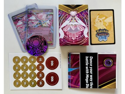 Karetní hra Pokémon TCG: Mega Battle Deck Diancie ex (bez karty Meloetta)