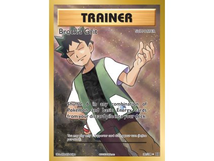107/108 Brock's Grit (Evolutions XY) (varianta Non-holo)