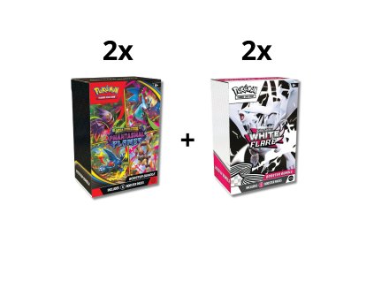 2x Phantasmal Flames Booster Bundle + White Flare Booster Bundle