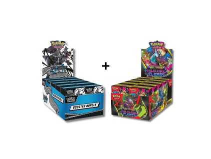 1x Phantasmal Flames Booster Bundle Display + 1x Black Bolt Booster Bundle Display