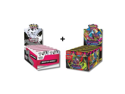 1x Phantasmal Flames Booster Bundle Display + 1x White Flare Booster Bundle Display