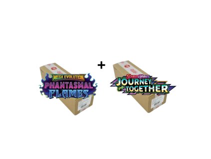 Phantasmal Flames Booster Box Case + Journey Together Booster Box Case