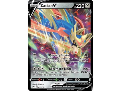 095/159 Zacian V (Crown Zenith) (varianta holo)