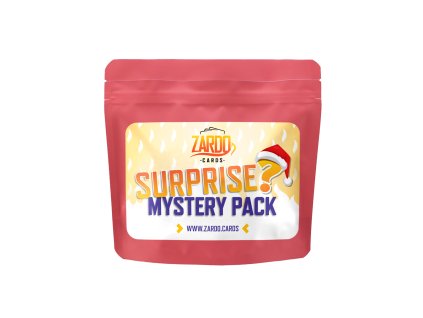 ZARDO MysterySuprise vanoce samolepka 150x100 vizu red