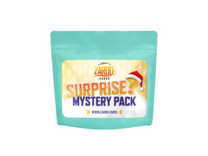ZARDO MysterySuprise vanoce samolepka 150x100 vizu azur