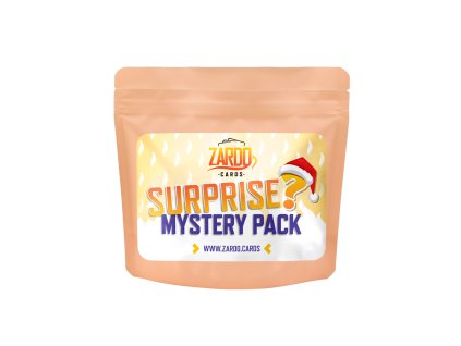 ZARDO MysterySuprise vanoce samolepka 150x100 vizu coral