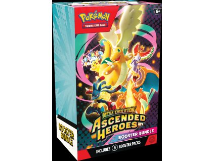 Pokemon TCG Mega Evolution—Ascended Heroes Booster Bundle (1)