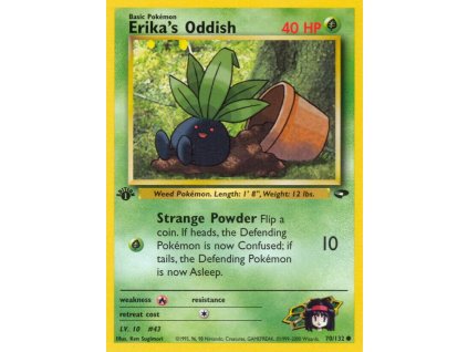 70/132 Erika's Oddish (Gym Challenge)