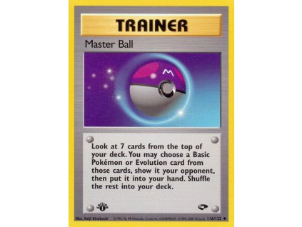 116/132 Master Ball (Gym Challenge)