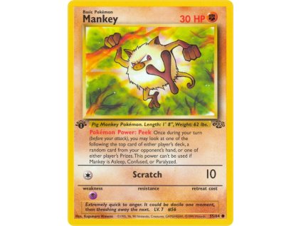 55/64 Mankey (Jungle)