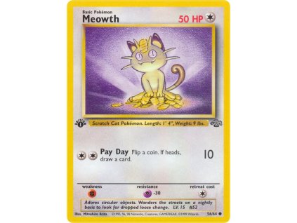 56/64 Meowth (Jungle)