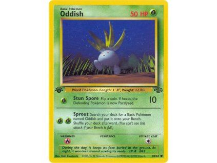 58/64 Oddish (Jungle)