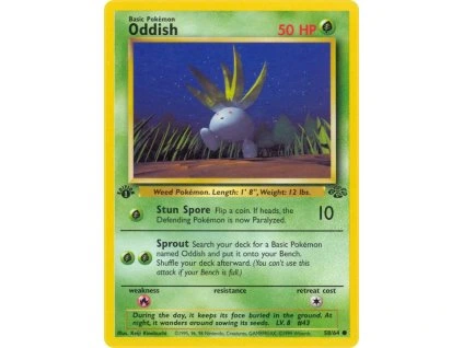 58/64 Oddish  (Jungle)