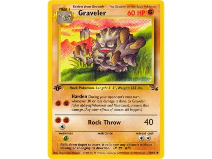 37/62 Graveler (Fossil)