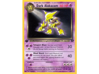 18/82 Dark Alakazam (Team Rocket)