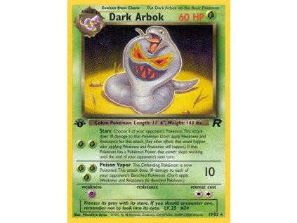 19/82 Dark Arbok (Team Rocket)