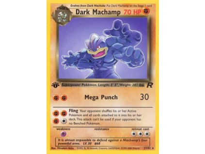 27/82 Dark Machamp (Team Rocket)