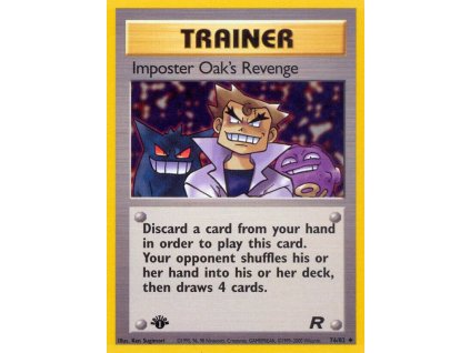 76/82 Imposter Oak's Revenge (Team Rocket)