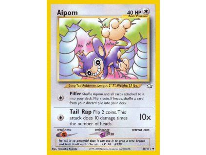 26/111 Aipom (Neo Genesis)