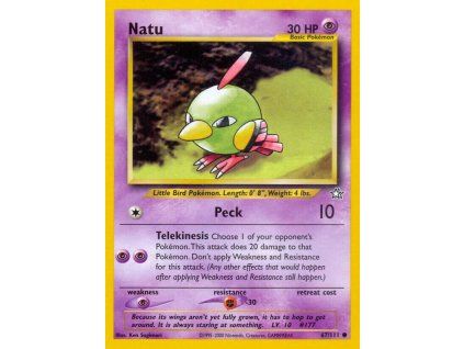 67/111 Natu (Neo Genesis)