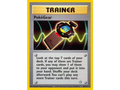 88/111 PokéGear (Neo Genesis)