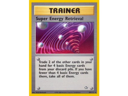 89/111 Super Energy Retrieval (Neo Genesis)