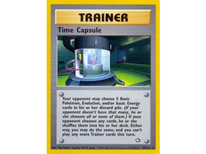 90/111 Time Capsule  (Neo Genesis)