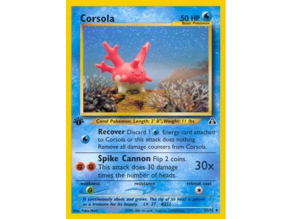 37/75 Corsola (Neo Discovery)