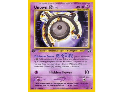 49/75 Unown [M] (Neo Discovery)