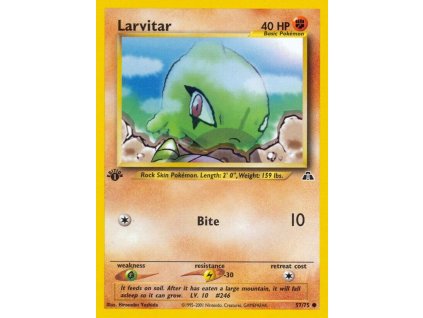 57/75 Larvitar (Neo Discovery)