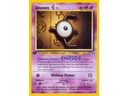 67/75 Unown [E] (Neo Discovery)