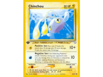 42/64 Chinchou (Neo Revelation)