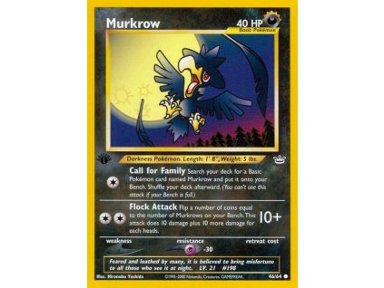 46/64 Murkrow (Neo Revelation)