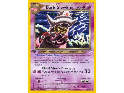 20/105 Dark Slowking (Neo Destiny)