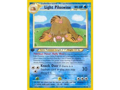 26/105 Light Piloswine (Neo Destiny)