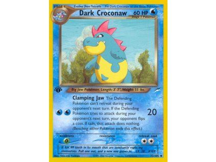 32/105 Dark Croconaw (Neo Destiny)