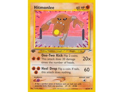 42/105 Hitmonlee (Neo Destiny)