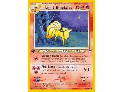 50/105 Light Ninetales (Neo Destiny)
