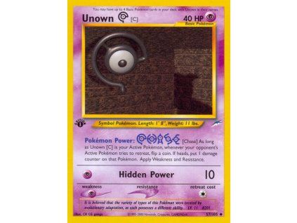 57/105 Unown [C] (Neo Destiny)