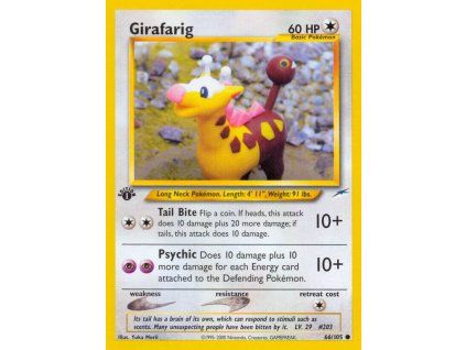 66/105 Girafarig (Neo Destiny)