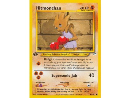 69/105 Hitmonchan (Neo Destiny)