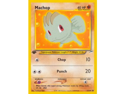73/105 Machop (Neo Destiny)