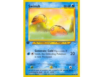 84/105 Swinub (Neo Destiny)