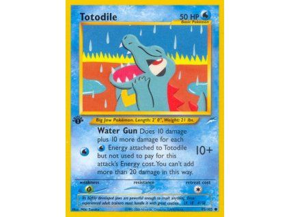 85/105 Totodile (Neo Destiny)