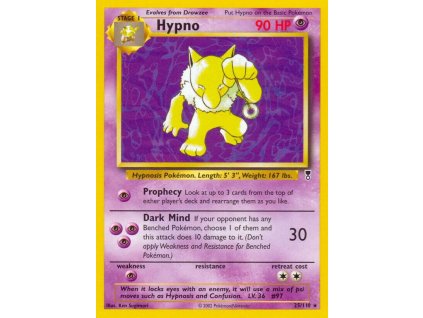 25/110 Hypno (Legendary Collection)